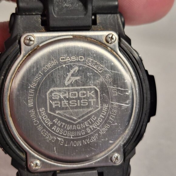 Casio G Shock Great shape Black and Chrome - Picture 5 of 11